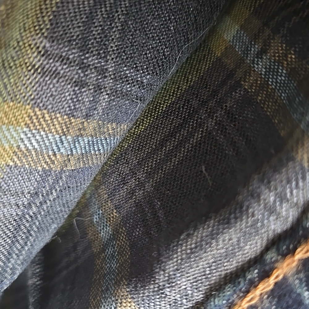 NWT Lands' End Men's Straight Jeans Flannel Lined- Dark Blue, 30x32 - Picture 5 of 8
